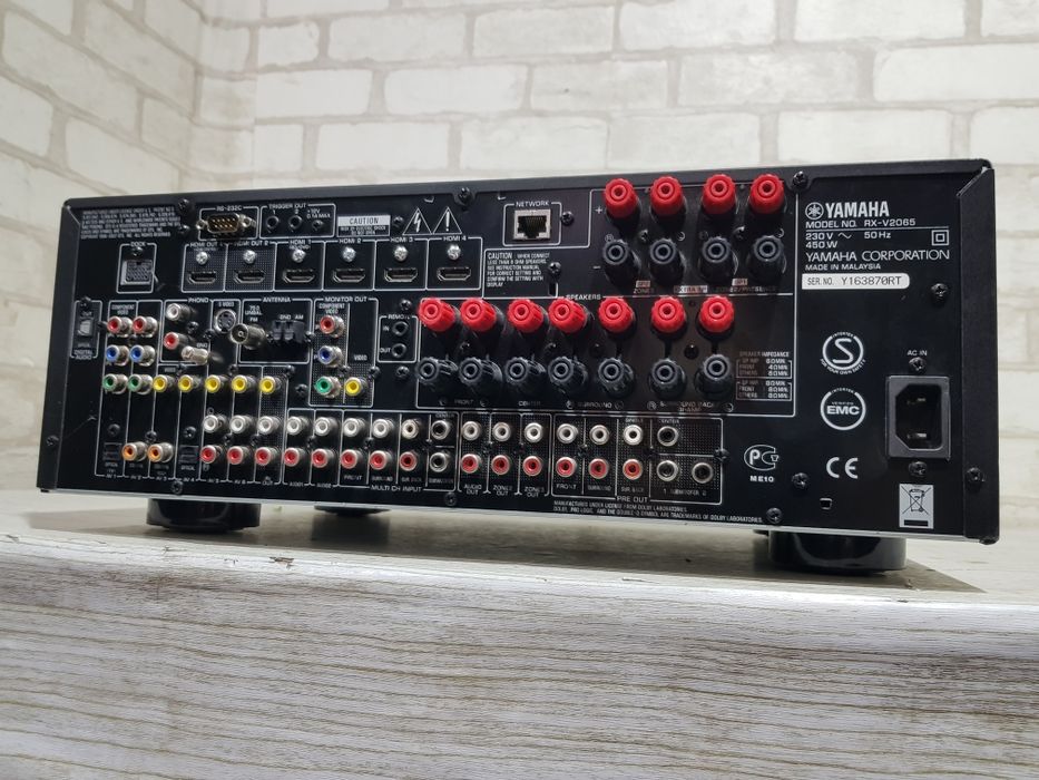 7.2 AV ресивер YAMAHA RX-V 2065, *7x180 Вт, HDMI, USB, б/у з Німеччини