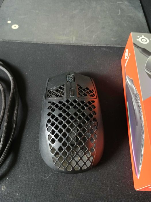Myszka gamingowa z LEDami aerox 3 SteelSeries + GRATIS PODKŁADKA QCK