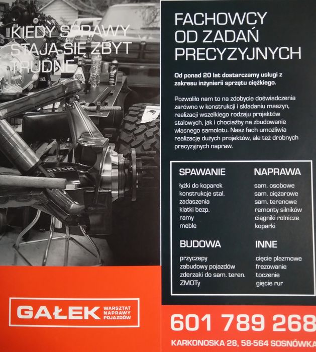 Serwis koparek-tulejowanie,regeneracja łyżek,naprawy