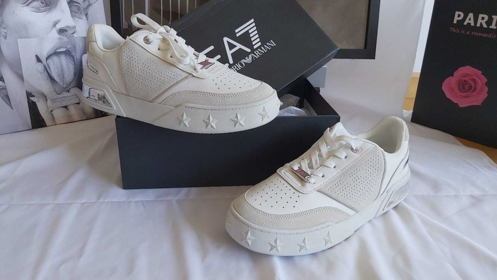 Sapatilha Emporio Armani Gold Star T38