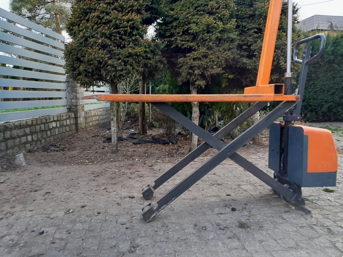 Okazja Paleciak elektryczny wózek nożycowy podnośnik 12v Kentruck