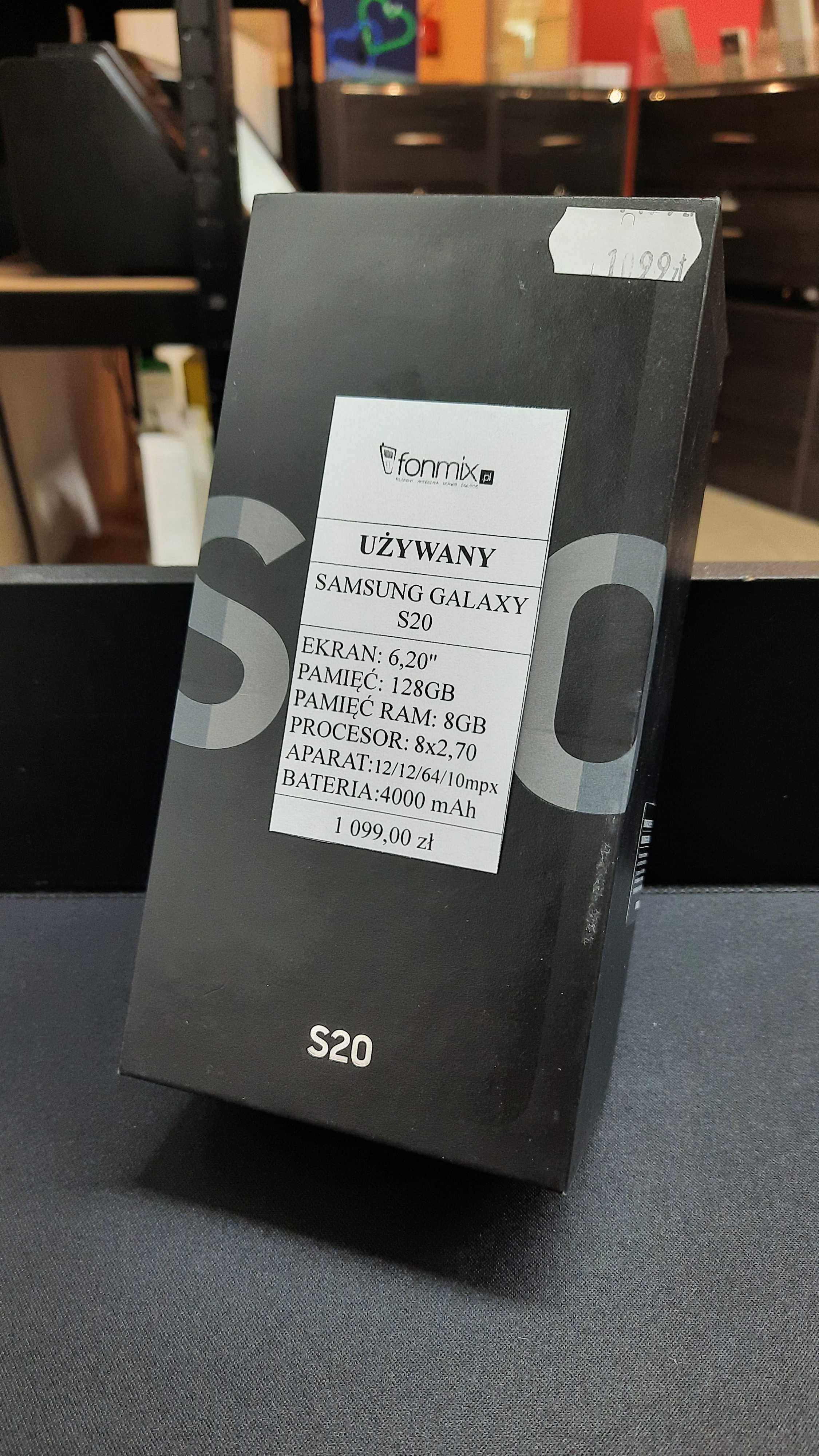 Telefon Samsung Galaxy S20 8/128 Cosmic Gray Fon-mix Krosno