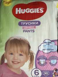 Трусики  Huggies для дівчат   6 (15-25 кг) 30 шт