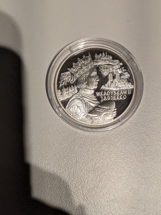 Srebrna moneta 600. rocznica Bitwy pod Grunwaldem srebro