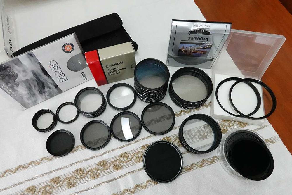 Filtros p/Objetivas / Lentes