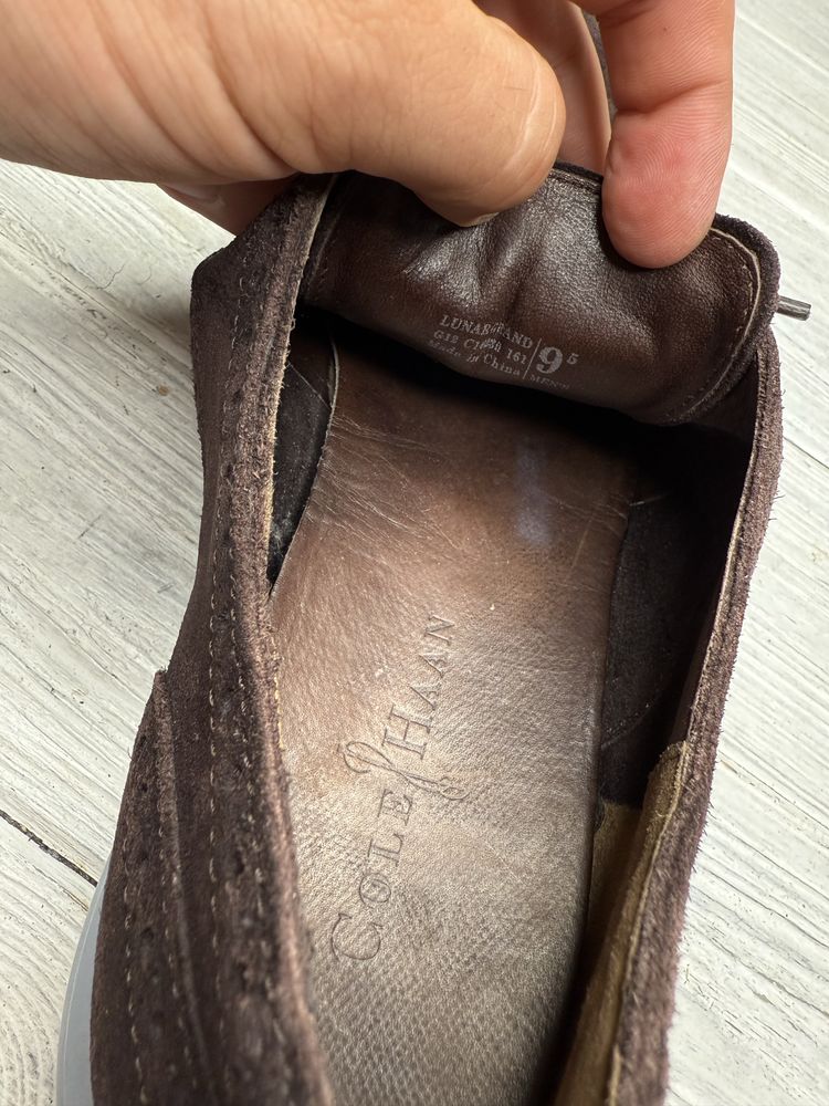 Крутые модные туфли броги cole haan