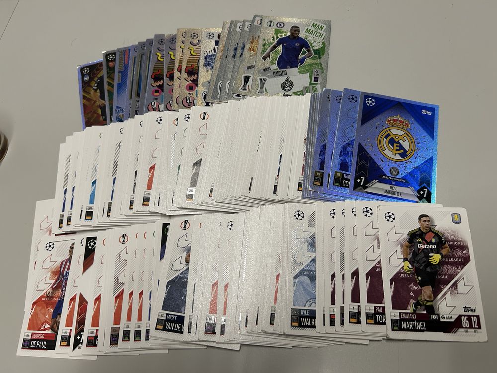 Cartas topps Match Attax 24/25
