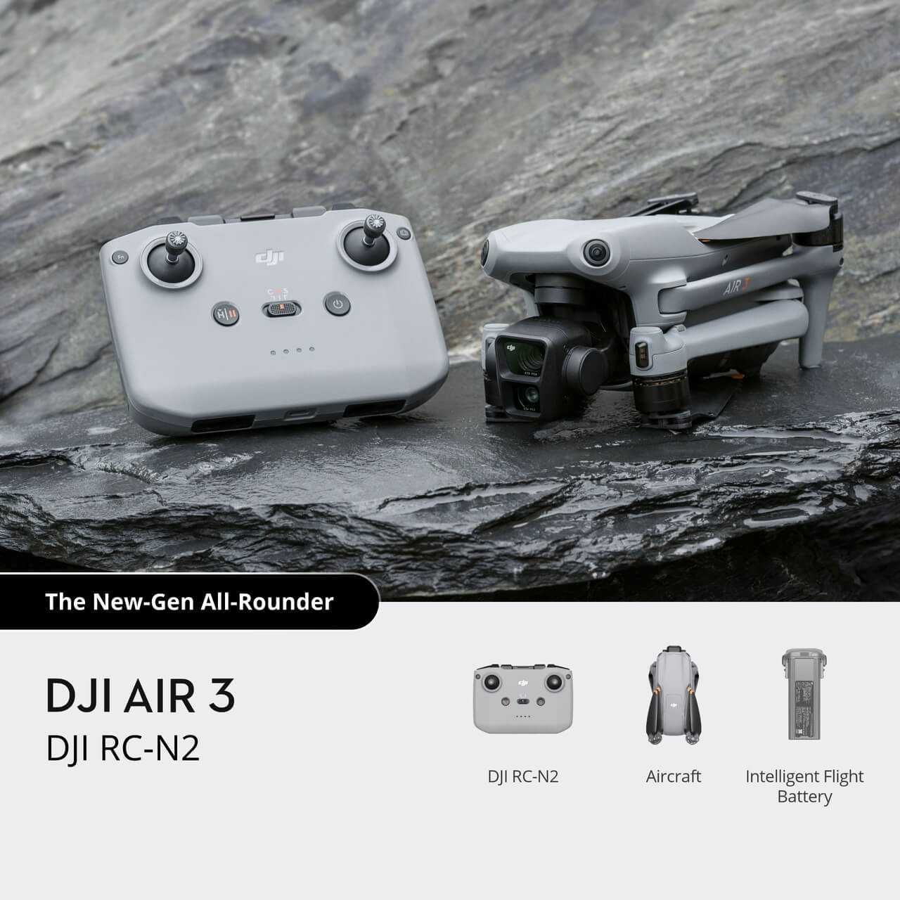 DJI Air 3 NOVO selado. Melhor preço no mercado