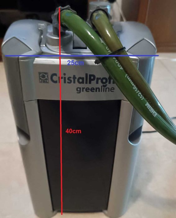 Aquário panorâmico grande, mais algum material