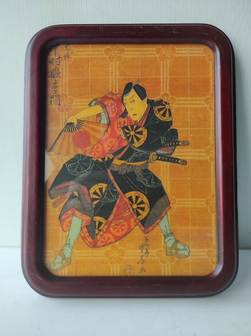 Samuraj, Katana, Szabla Obrazek w ramce