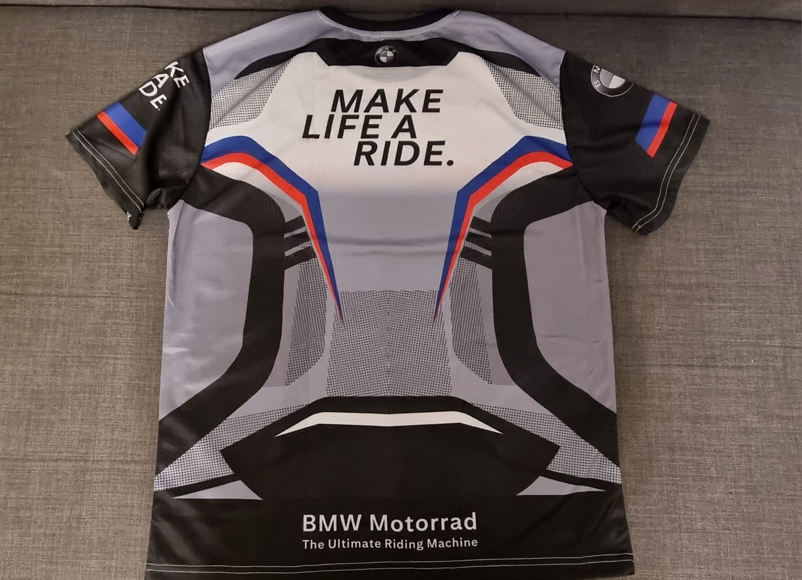 Koszulka motocyklowa BMW Motorrad XL termoaktywna szybkoschnąca