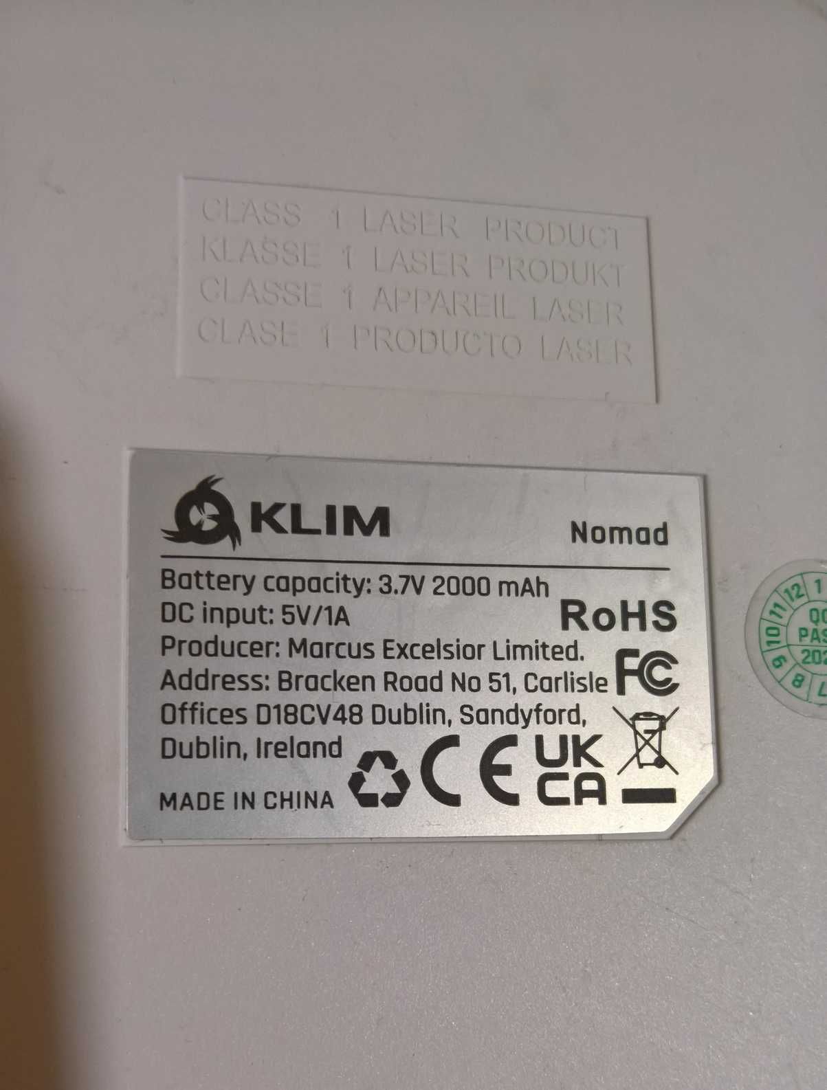 Przenośny odtwarzacz CD KLIM Nomad bluetooth FM microSD