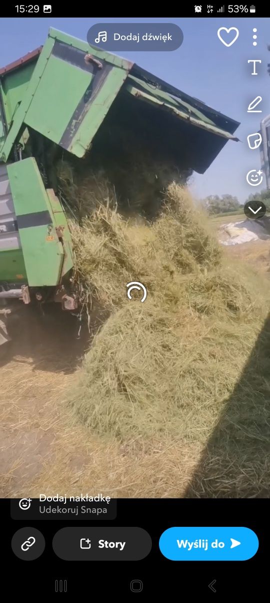 Przyczepa samozbierająca Deutz Fahr