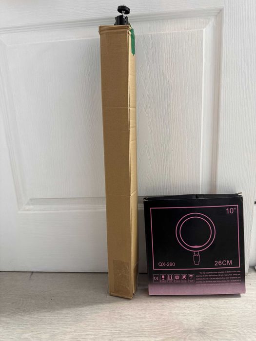 Світлодіодна кільцева лампа Ring Fill Light RL 10/QX260, діаметр 26 см