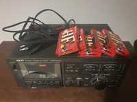 Cassette deck akai GXC-704D com Cassettes