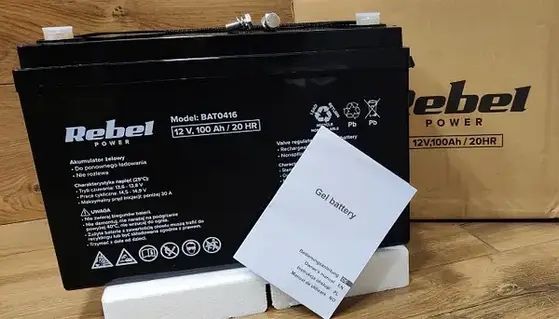 Гелевий акумулятор 12v,100Ah Gel Deep Cycle Battery 12V 100Ah
