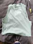 Top shein zielony