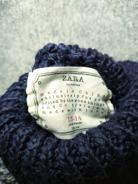 Теплий світер zara