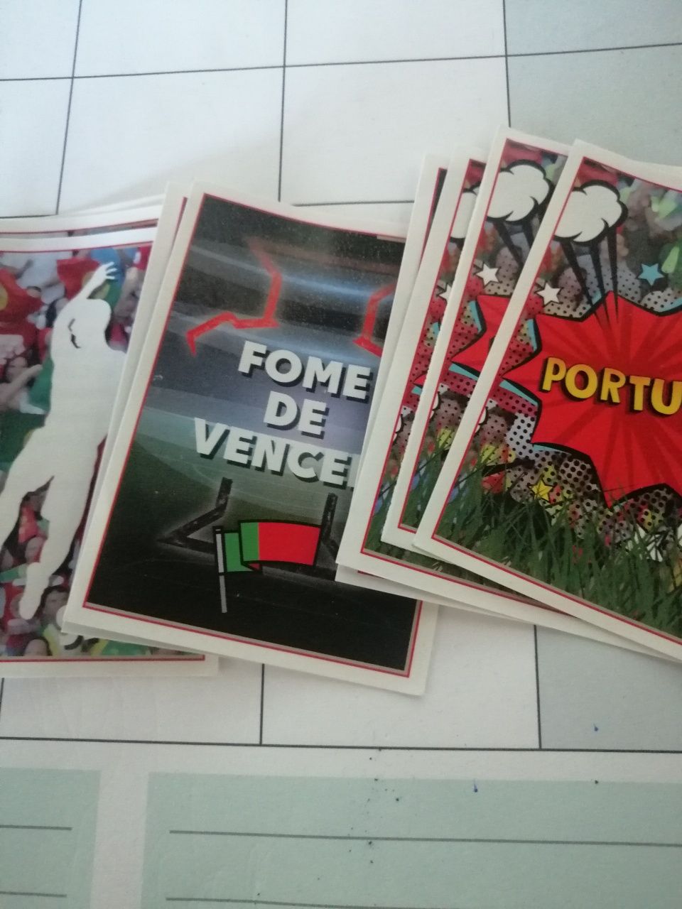 Vendo cromos da colecção Fome de Vencer.