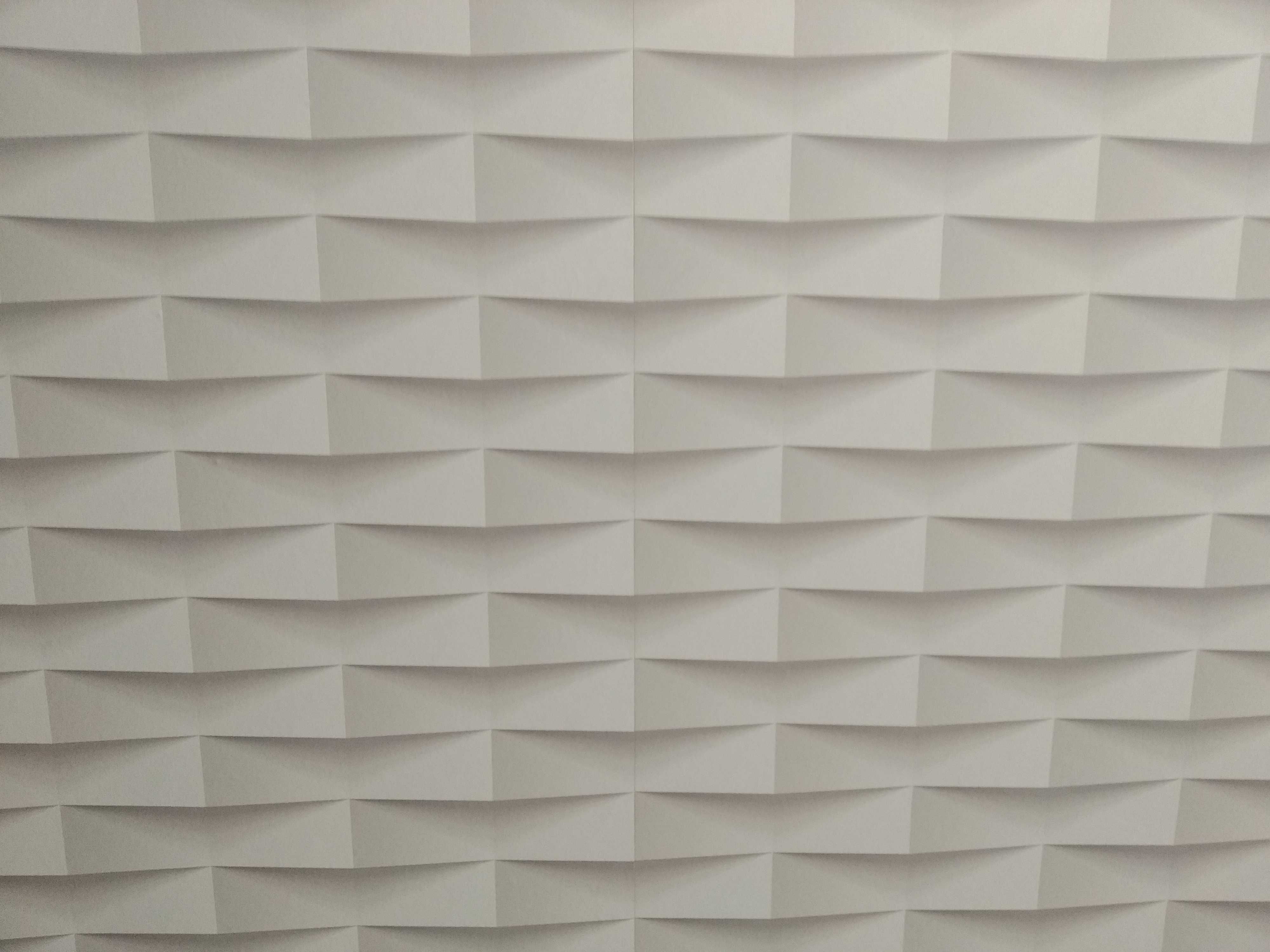Tapeta 3D cegła biało-szara