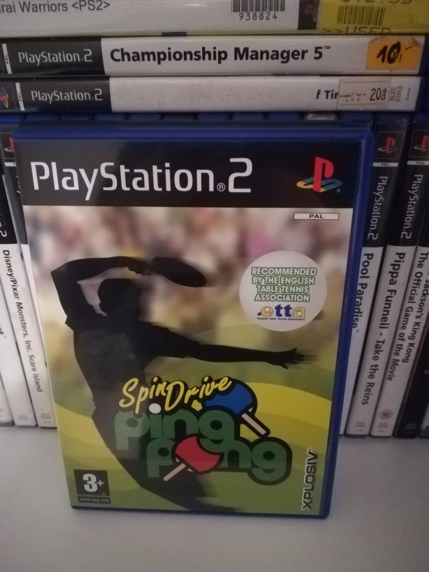 Spin drive pingpong ping pong ps2 PlayStation 2
