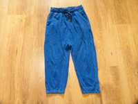 rozm 104 Next spodnie baggy dresowe a'la jeans