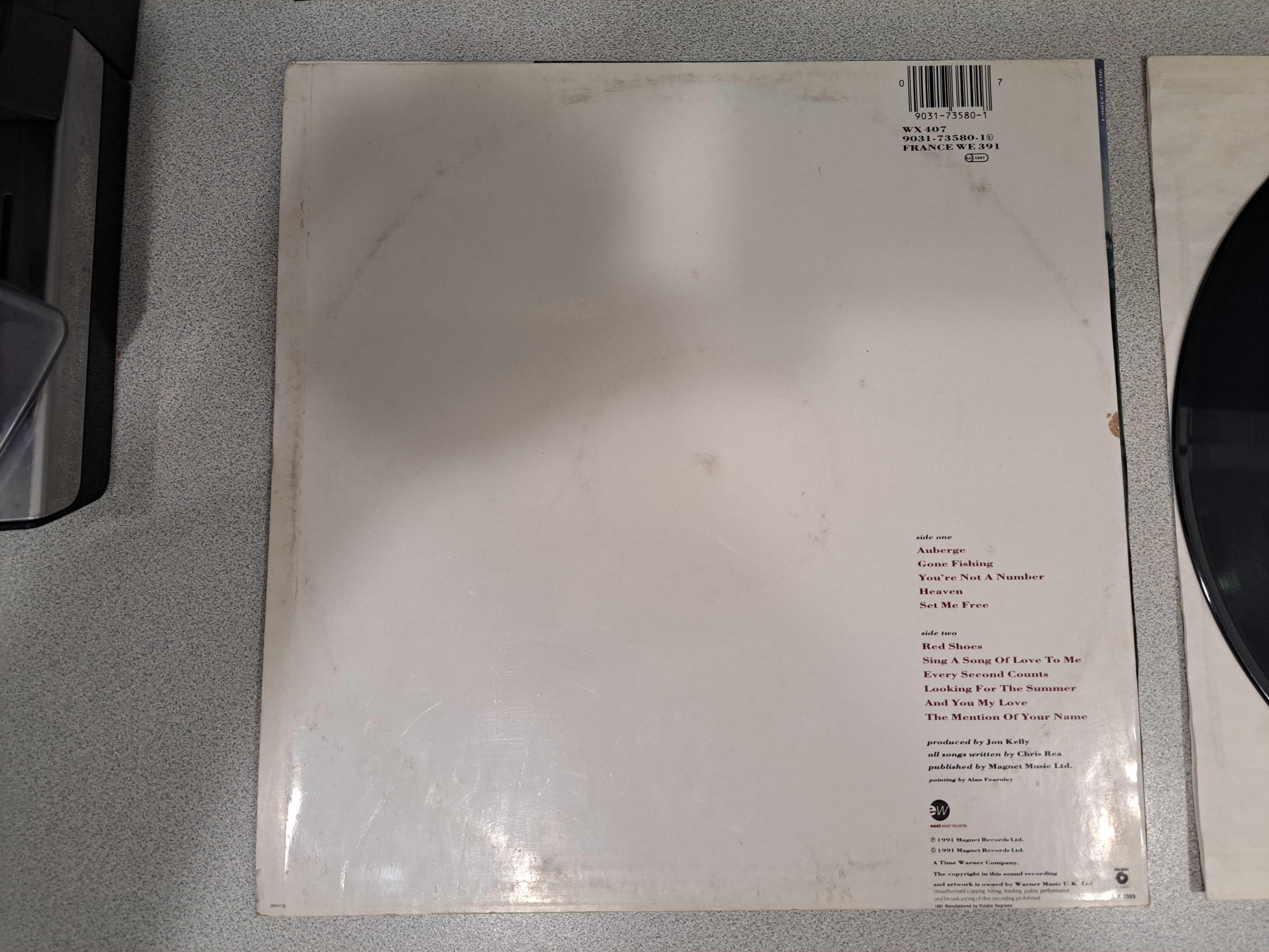 Płyta winylowa LP Chris Rea - Auberge EX+/EX