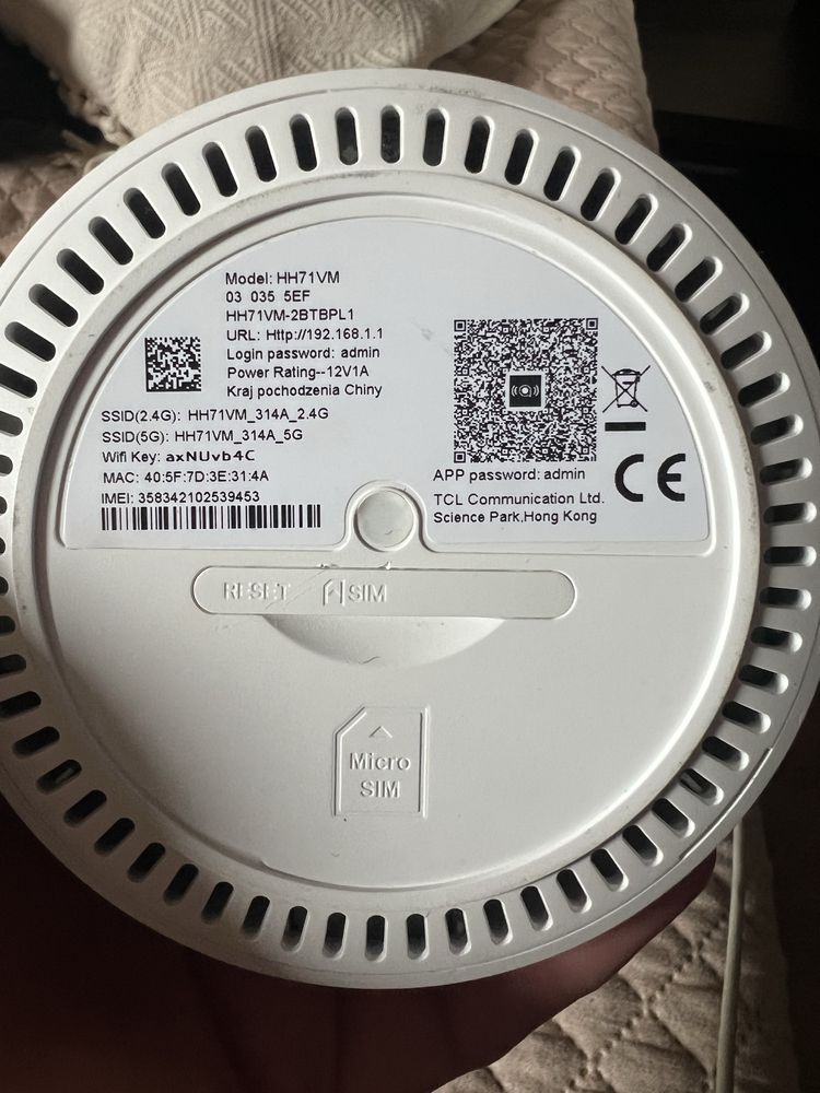 Router Wifi SIM Alcatel HH71VM