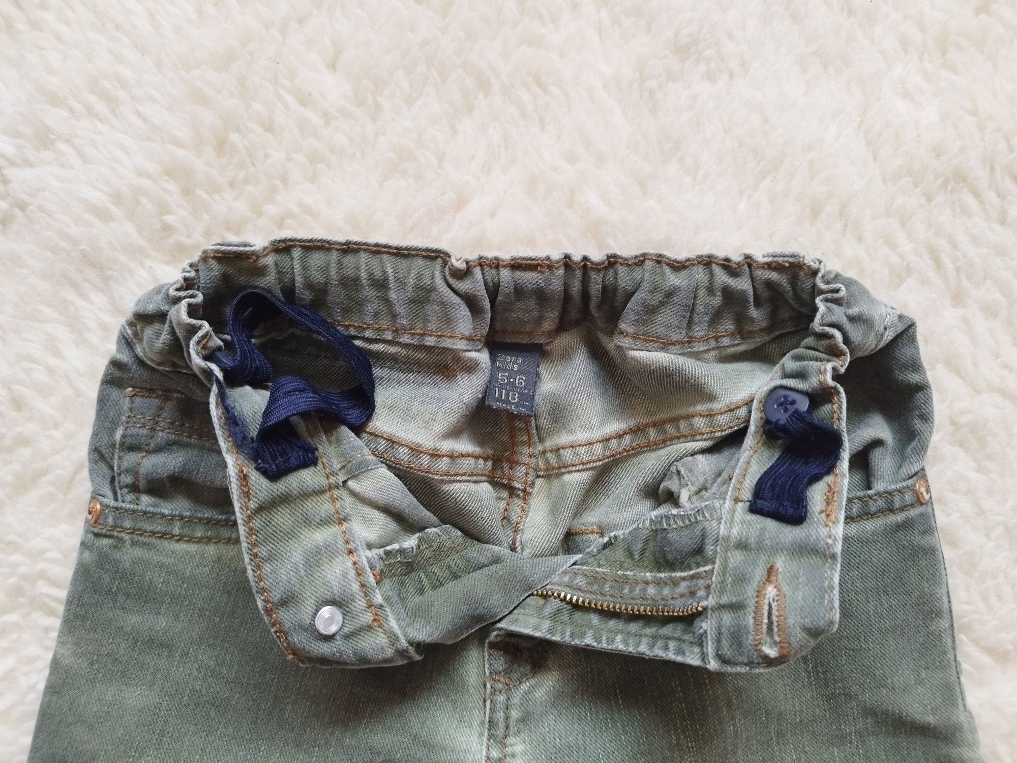 Jeansy chłopięce Zara Kids roz. 116