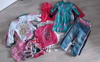 MEGA PAKA 40 sztuk ciuszki ubrania dziewczęce H&M Disney 3-4 lata