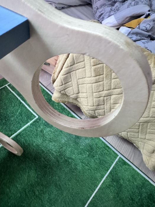 Bujak drewniany do pokoju dzieciecego hustawka zjezdzalnia kolyska