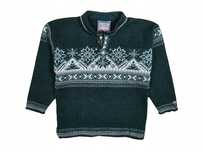 DALE OF NORWAY Sweter Wełniany Damski Wzór Rozpinany r. XS/S