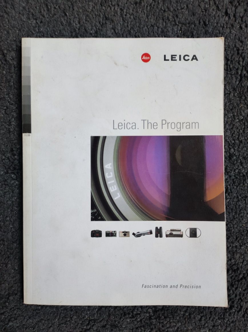 Leica- catálogo e revistas (NOVO PREÇO- 55% de desconto