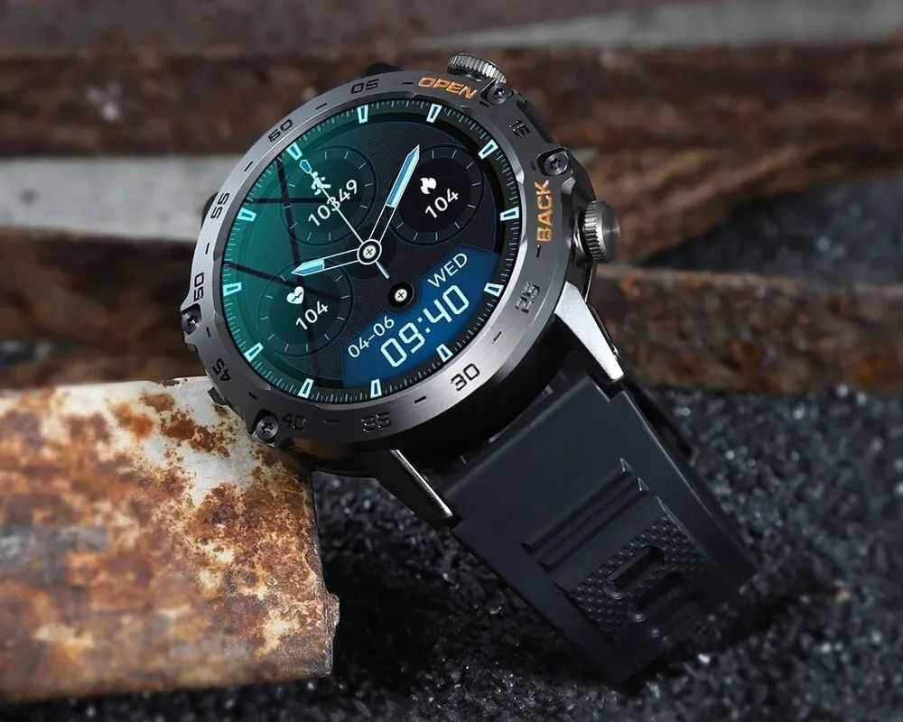 Zegarek Smartwatch Męski Rozmowy Menu PL Sportowy