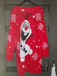 Sweterek świąteczny Olaf