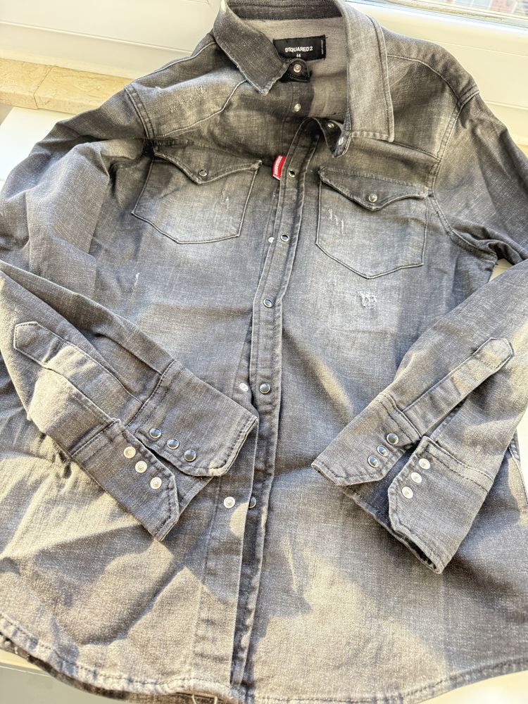 Camisa dsquared2 em ganga