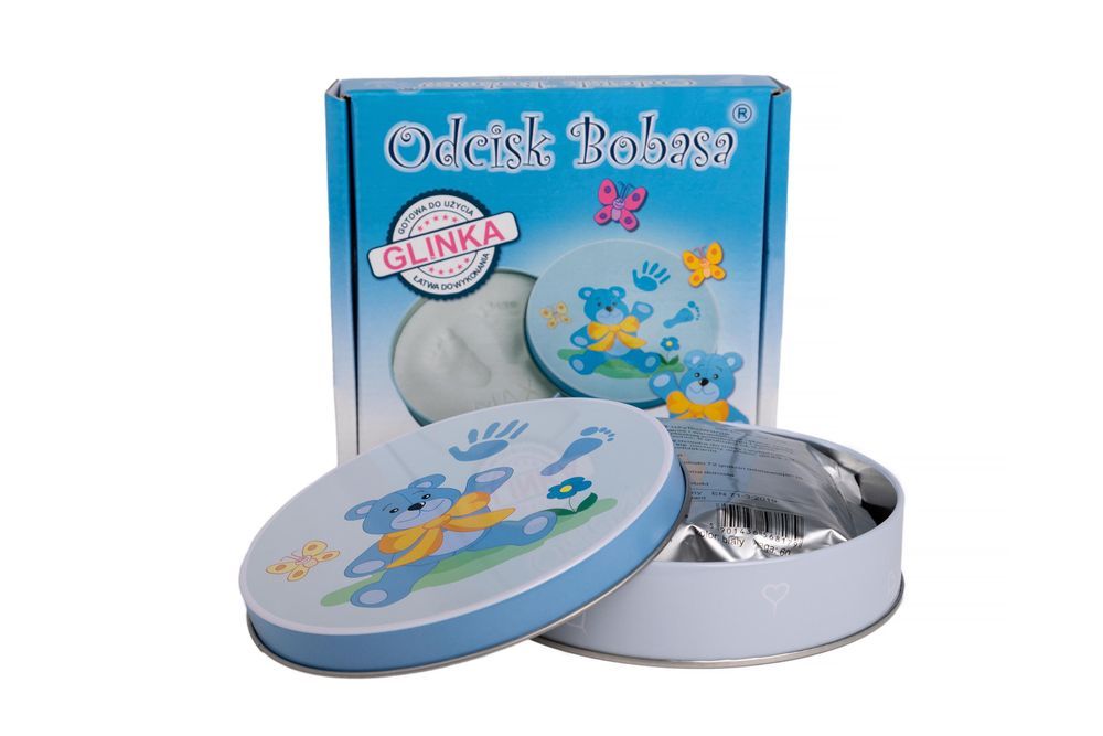 Odcisk Bobasa Glinka Niebieski Opera-Tech