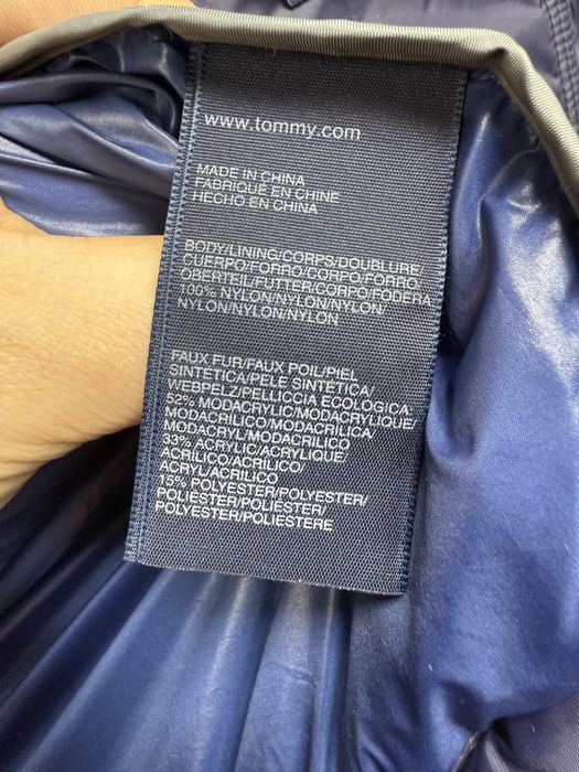 Чоловіча пухова парка зимова tommy hilfiger