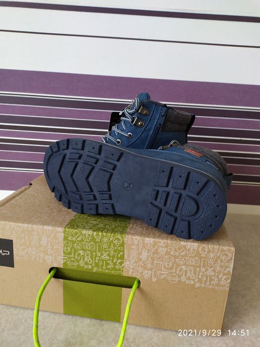 Водонепроницаемые демисезонные ботинки CMP Италия р.36,37