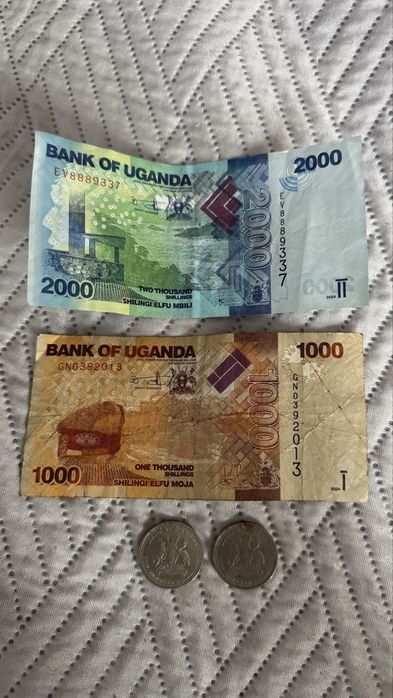 Banknoty z Ugandy - kolekcjonerskie