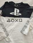 T shirt manga comprida PlayStation 9 10 anos
