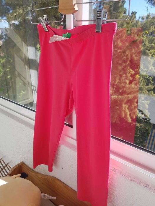Jeggings rosa menina 10 anos benetton