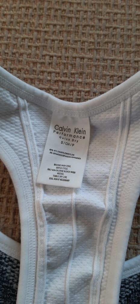 Топ S двухсторонний Calvin Klein оригинал