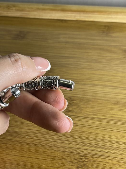 Чоловічий браслет «Руни» | Медичний сплав сталі