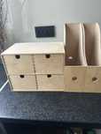 Organizery drewniane Ikea