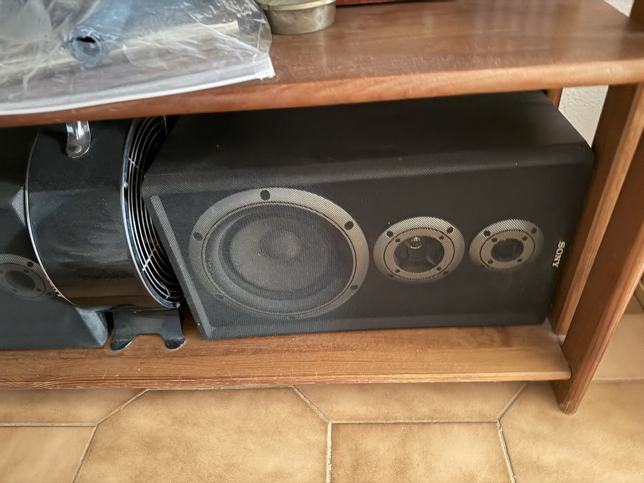 Aparelhagem sony a funcionar 100% com colunas