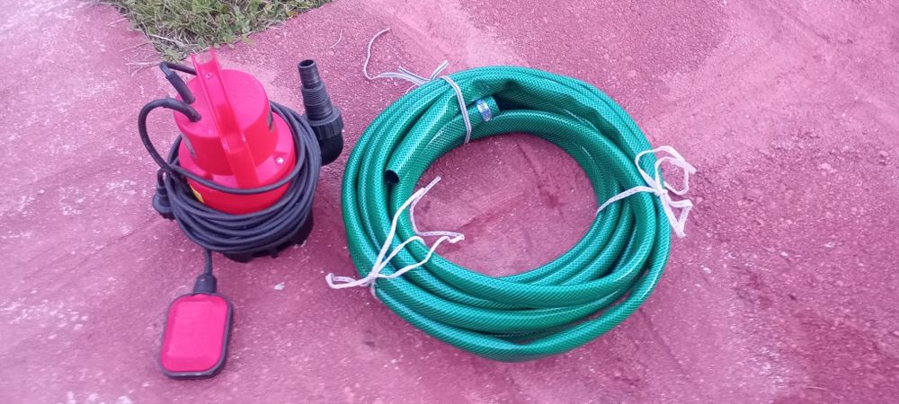 Pompa zanurzeniowa z wężem