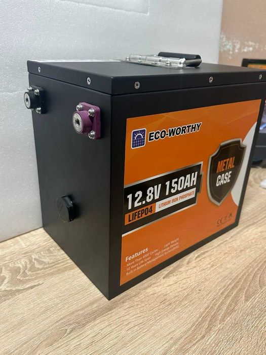 Акумулятор 12 вольт + Акб акумулятор lifepo4 150ah 12.8v