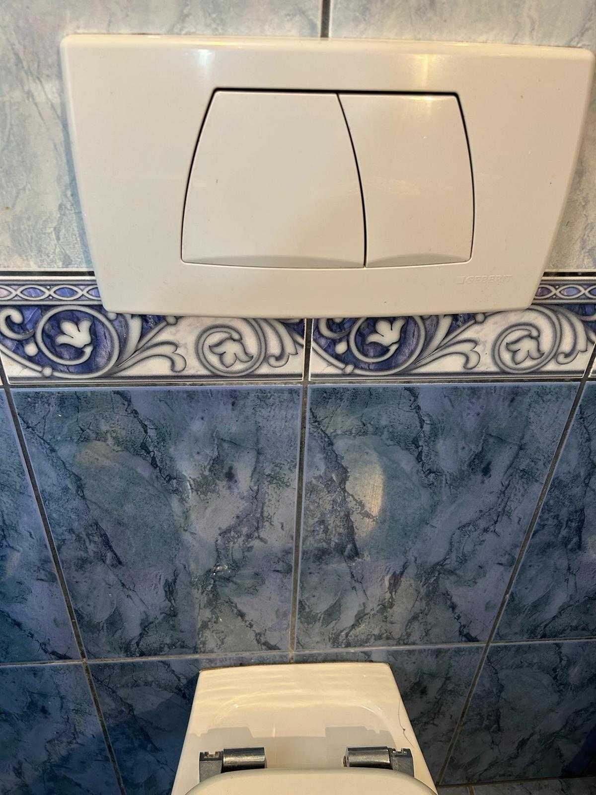 Meble łazienkowe + marmurowy blat + armatura sanitarna