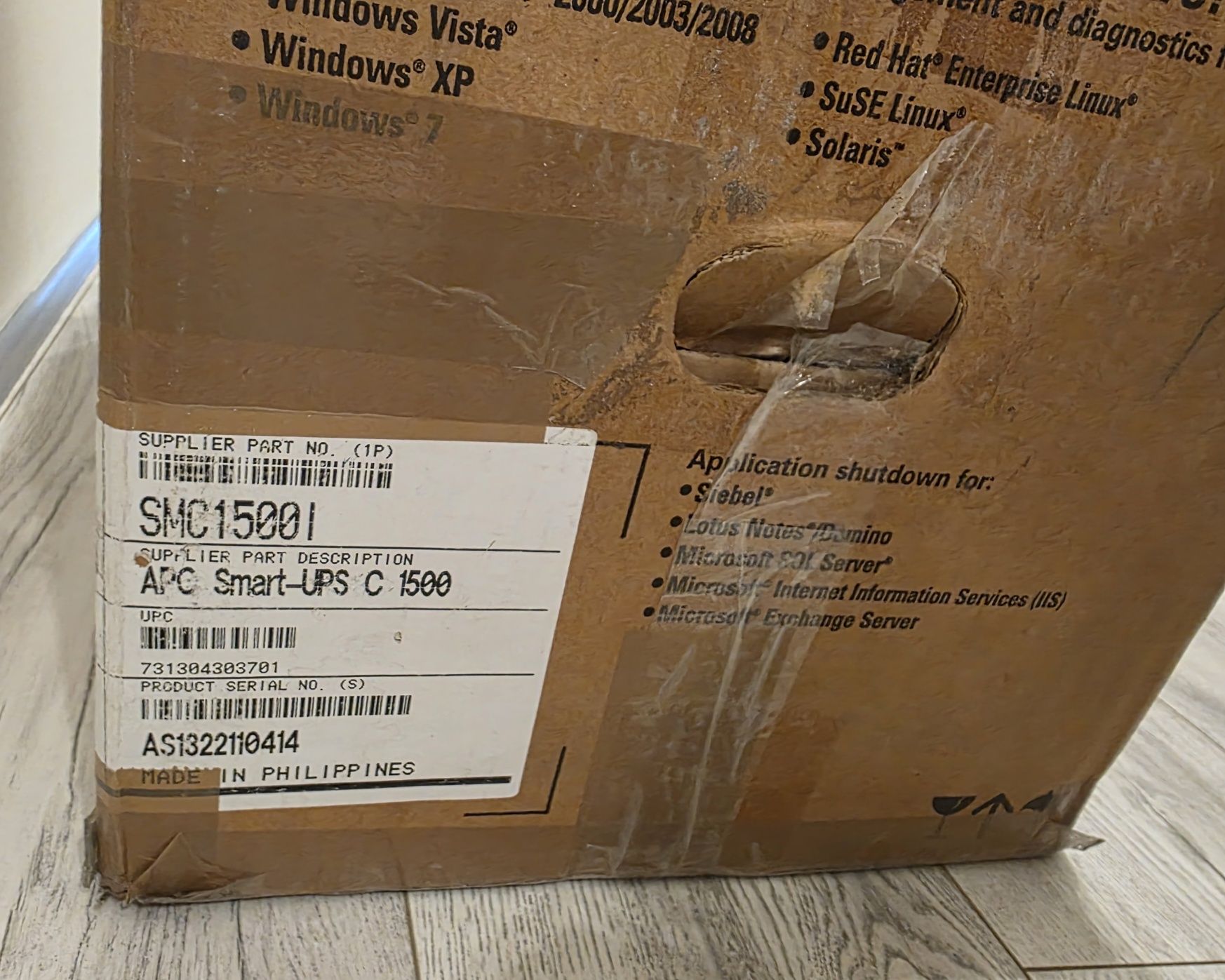 ДБЖ УПС UPC Безперебійник APC Smart-UPS SMC-1500I